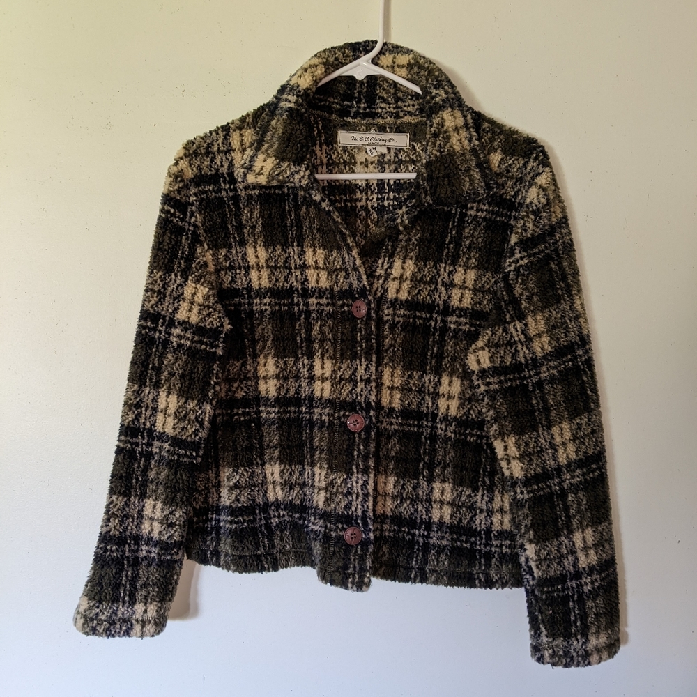 Long sleeve jacket, shirt,